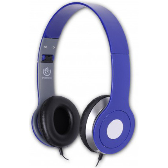 Rebeltec wired headphones City blue