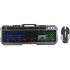 Rebeltec wired set: LED keyboard + mouse for INTERCEPTOR players