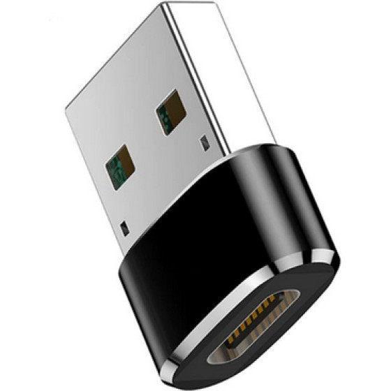 TFO Adapter USB-C - USB black bulk
