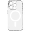TFO Anti Shock 1,5 mm Mag case for iPhone 15 Pro 6,1'' transparent camera protection