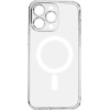 TFO Anti Shock 1,5 mm Mag case for iPhone 15 Pro Max 6,7'' transparent camera protection
