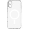 TFO Anti Shock 1,5 mm Mag case for iPhone 16 6,1'' transparent camera protection