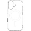 TFO Anti Shock 1,5 mm Mag case for iPhone 16 Pro 6,3'' transparent big hole + button
