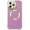 TFO Circle Glam Mag case for iPhone 15 6,1'' purple