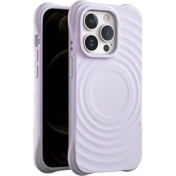 TFO Circle Mag case for iPhone 15 Pro 6,1'' light purple