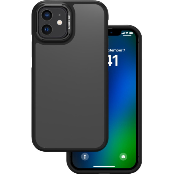 TFO Crystal Black case for iPhone 12 / 12 Pro 6,1'' black