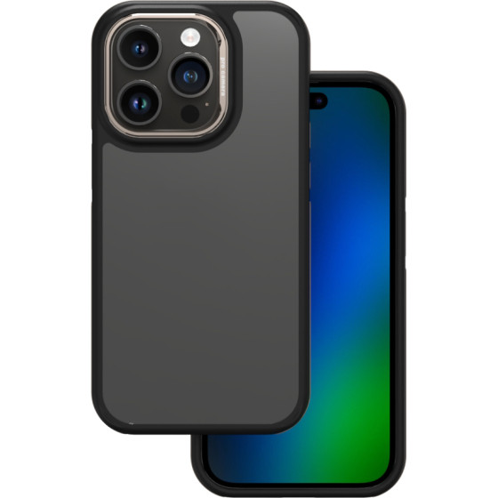 TFO Crystal Black case for iPhone 14 Pro 6,1'' grey