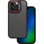 TFO Crystal Black case for iPhone 14 Pro 6,1'' red