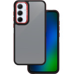 TFO Crystal Black case for Samsung Galaxy A35 5G red