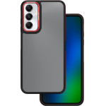 TFO Crystal Black case for Samsung Galaxy A36 5G red