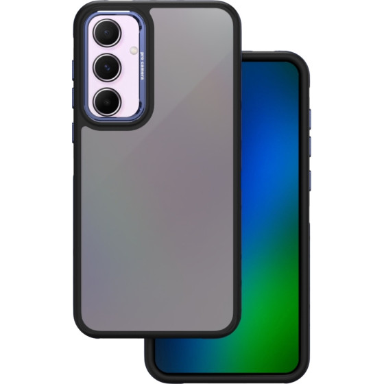 TFO Crystal Black case for Samsung Galaxy A55 5G blue