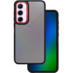 TFO Crystal Black case for Samsung Galaxy A55 5G red
