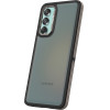 TFO Crystal Black case for Samsung Galaxy M55 5G grey