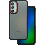 TFO Crystal Black case for Samsung Galaxy M55 5G red