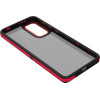 TFO Crystal Black case for Samsung Galaxy M55 5G red