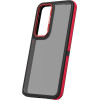 TFO Crystal Black case for Samsung Galaxy S25 Plus red