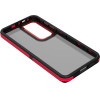 TFO Crystal Black case for Samsung Galaxy S25 Plus red