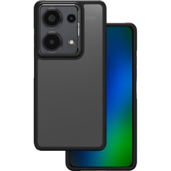 TFO Crystal Black case for Xiaomi Redmi Note 13 Pro 4G / Poco M6 Pro / Note 14s 4G black