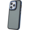 TFO Crystal Black case for Xiaomi Redmi Note 14 5G (Global) blue