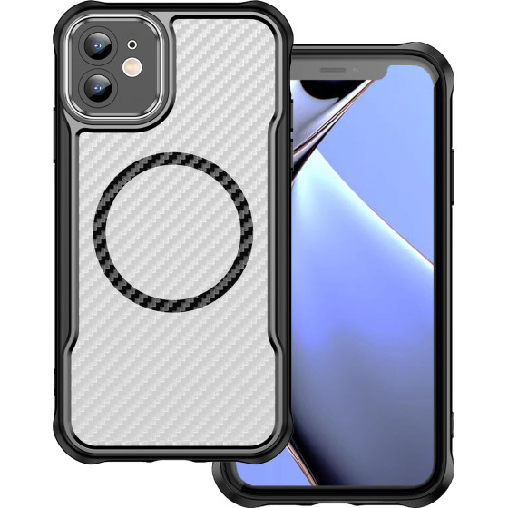 TFO Defender Carbon Mag case for iPhone 12 6,1'' black