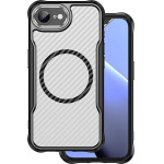 TFO Defender Carbon Mag case for iPhone 16e black