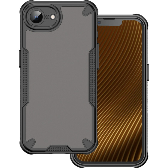 TFO Defender Matt case for iPhone 16e black