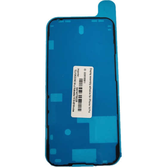 TFO Display assembly adhesive for iPhone 14 Pro