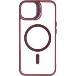 TFO Extra Lens Mag case for iPhone 16 Plus 6,7'' maroon