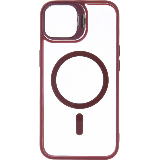 TFO Extra Lens Mag case for iPhone 16 Pro 6,3'' maroon
