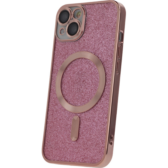 TFO Glitter Chrome Mag case for iPhone 15 Plus 6,7'' pink