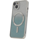 TFO Glitter Chrome Mag case for iPhone 15 Pro 6,1'' silver gradient
