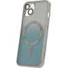 TFO Glitter Chrome Mag case for iPhone 15 Pro 6,1'' silver gradient
