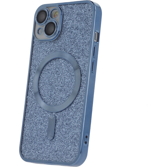 TFO Glitter Chrome Mag case for iPhone 15 Pro Max 6,7'' blue