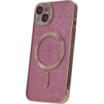 TFO Glitter Chrome Mag case for iPhone 15 Pro Max 6,7'' pink