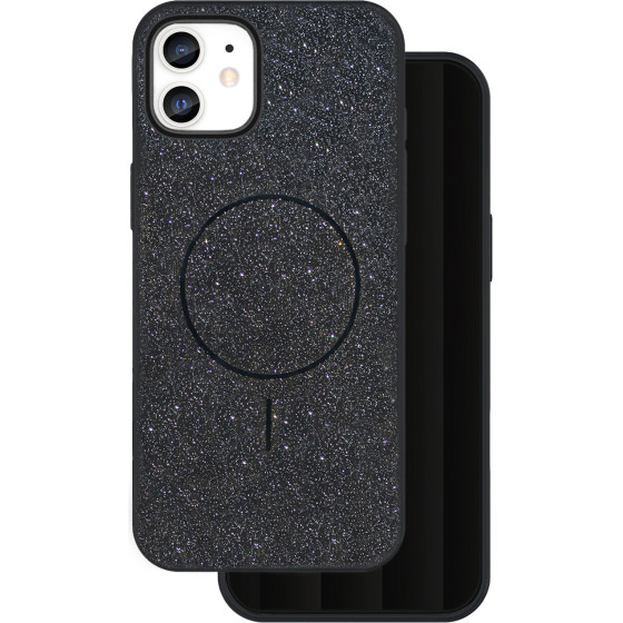 TFO Glitter Thin Mag case for iPhone 11 black
