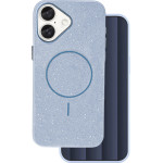 TFO Glitter Thin Mag case for iPhone 16 6,1'' blue