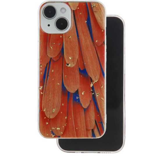 TFO Gold Glam case for Samsung Galaxy A34 5G orange