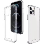 TFO Hybrid Crystal case for iPhone X / XS transparent big hole