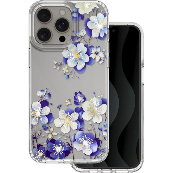 TFO IMD print case for iPhone 15 Pro Max 6,7'' floral