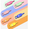 TFO Key / needle for SIM card tray needle keychain magenta