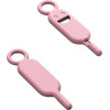 TFO Key / needle for SIM card tray needle keychain pink
