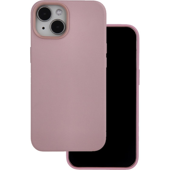TFO Mag Leather case for iPhone 16 6,1'' light pink