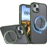 TFO Mag Ring Rotating case for iPhone 15 Pro Max 6,7'' green