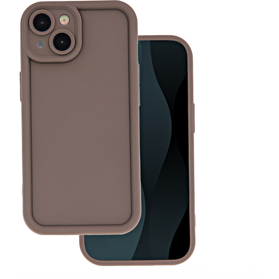 TFO Rim TPU case for iPhone 16 Plus 6,7'' brown