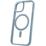 TFO Satin Clear Mag case for iPhone 13 6,1'' blue