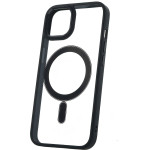 TFO Satin Clear Mag case for iPhone 16 Plus 6,7'' black