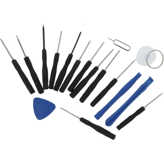 TFO Set of 17 tools for opening phones / tablet / laptop / iPhone