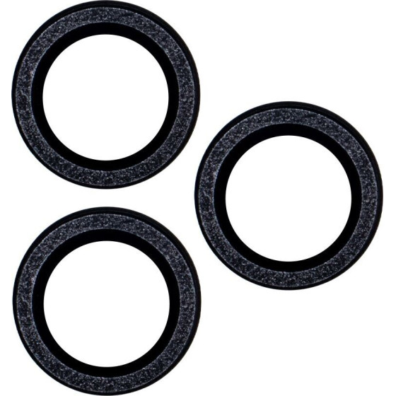 TFO Set of lens glasses for iPhone 11 Pro black glitter (2 pcs)
