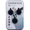 TFO Set of lens glasses for iPhone 13 mini 5,4'' black glitter (2 pcs)