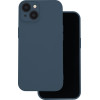 TFO Silicon case for iPhone 16e dark blue